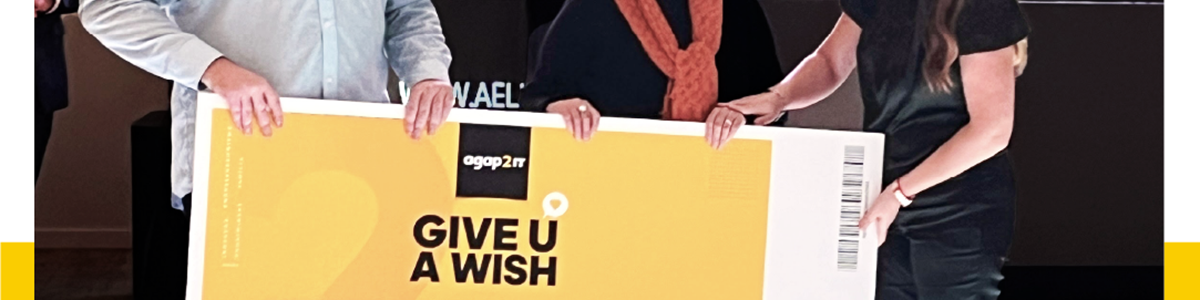 We helped the Liga Foundation within the framework of the agap2 Give You A Wish initiative