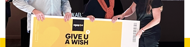 We helped the Liga Foundation within the framework of the agap2 Give You A Wish initiative