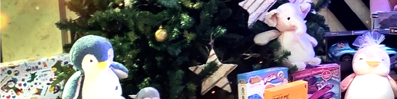 Entrega de brinquedos