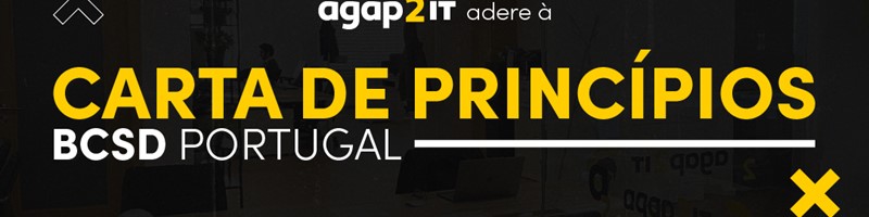 agap2IT torna-se membro da BCSD e assina Carta de Princípios