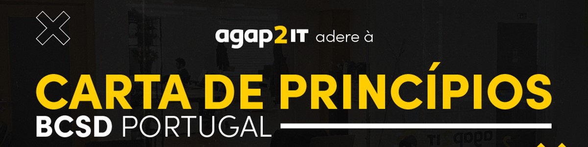 agap2IT torna-se membro da BCSD e assina Carta de Princípios