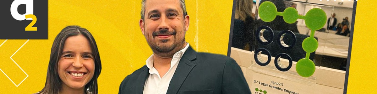 agap2IT ranked 2nd in Índice da Excelência