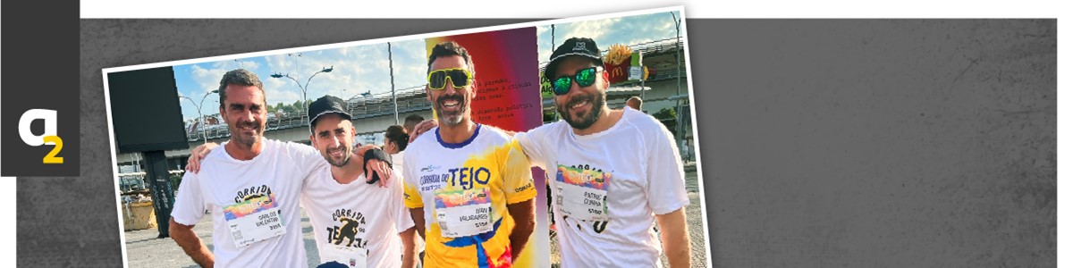 agap2IT fez-se representar na Corrida do Tejo