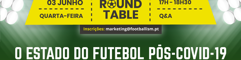 Agap2IT realiza debate sobre “O Estado do Futebol Pós-Covid-19”