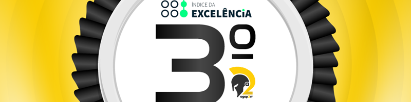Terceiro lugar na categoria Grandes Empresas do Índice da Excelência