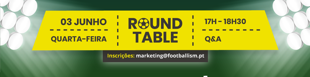 O Estado do Futebol Pós-Covid-19 em debate a 3 de junho