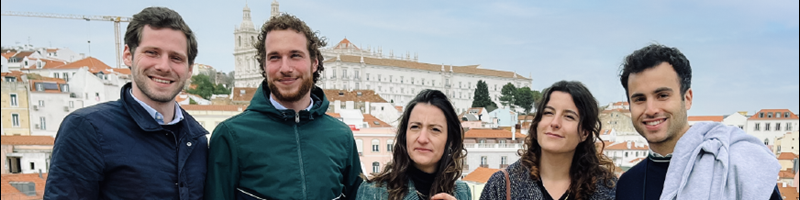 Visita de cinco profissionais da agap2 França e Itália