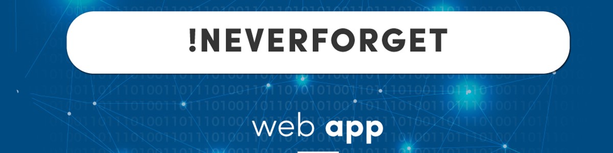 NeverForget, aplicação web desenvolvida na área Labs